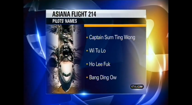 NTSB Student Intern trouble over Asiana Flight 214 News Debacle