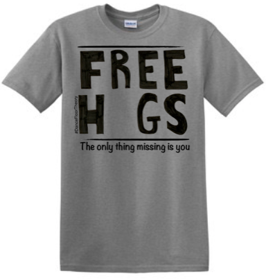 free hugs t shirt