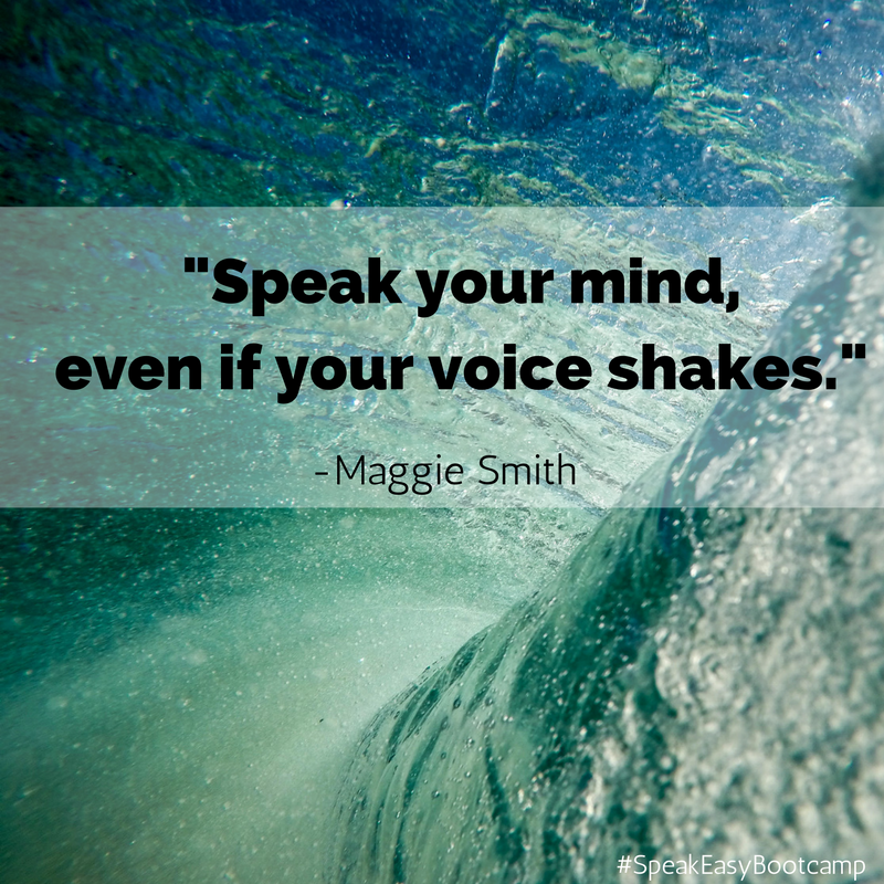 Speak Theme Quotes at Ellen Myrick blog