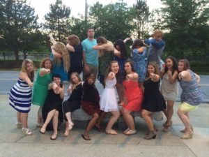 The 2016 Summer OLs at Southern New Hampshire University put their own twist on vision boards (and group photos!)