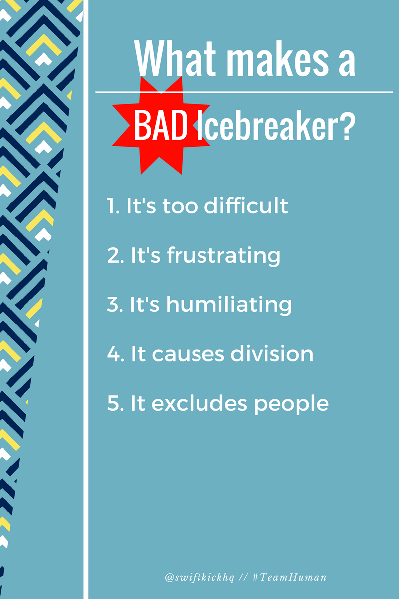 Icebreakers: Necessary or Awkward? Pros, Cons & Alternatives