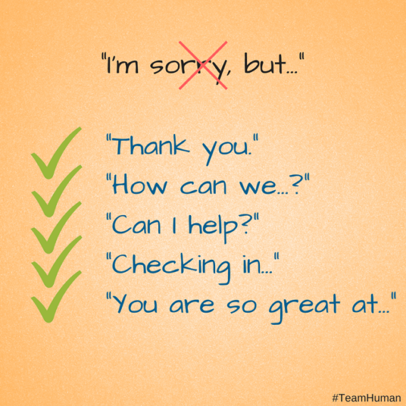 Words To Say Instead Of I Am Sorry