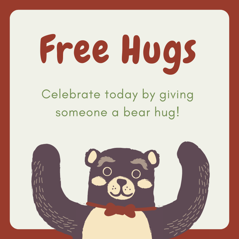 Design Our 2023 #FreeHugs Postcard! - Swift Kick